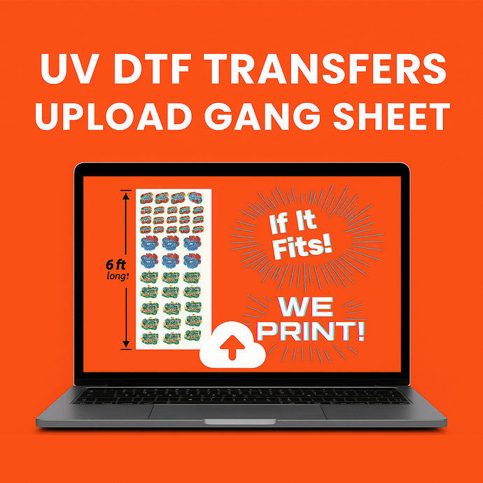 UV DTF Upload Ready Gang Sheet