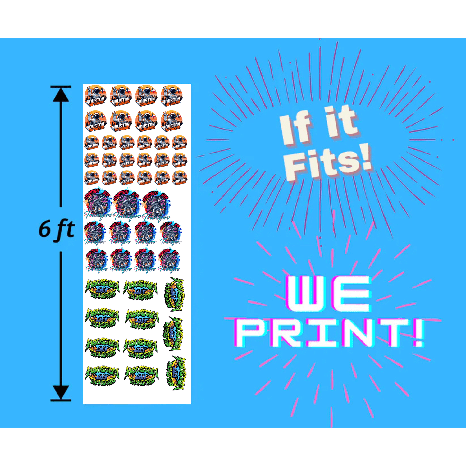 Upload UV DTF Gang Sheet | Ready to Print DTF Transfer – Houston DTF ...